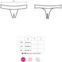 OBSESSIVE - MIAMOR CROTCHLESS THONG XXL 5